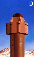 osservatorio 3 - 1995 - cm35x25 - olio su tela